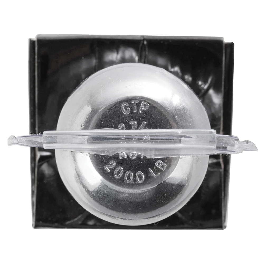 REESE hitch ball with 1-7/8 inch diameter and chrome finish for secure towing.