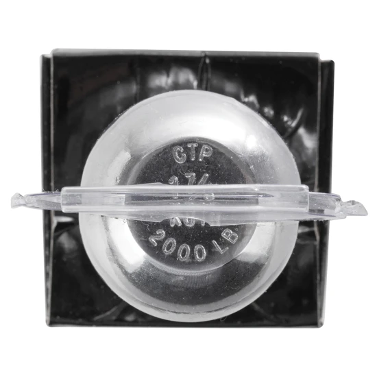 REESE hitch ball with 1-7/8 inch diameter and chrome finish for secure towing.