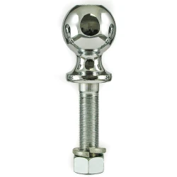 Reese Trailer Hitch Ball 2 Inch Diameter 3500 Pounds 3/4 Inch Shank 3-3/8 Inch Length Chrome 7402536