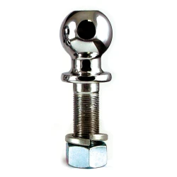 Reese Trailer Hitch Ball 2 Inch Diameter 6000 Pounds 1 Inch Shank 3-1/4 Inch Length Chrome 7402636
