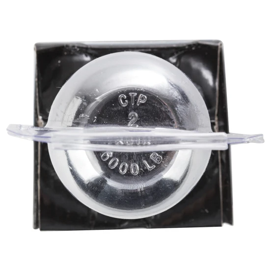 REESE chrome hitch ball with 2 inch diameter and 6000 lbs capacity