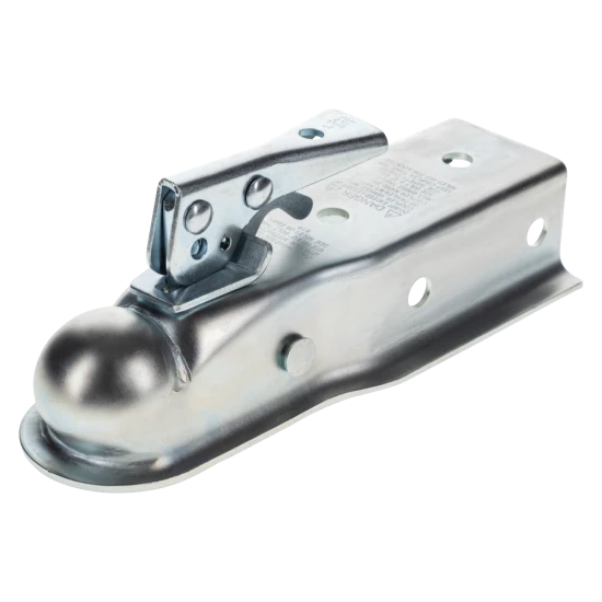 REESE Towpower steel coupler with trigger handle and adjustable lock nut