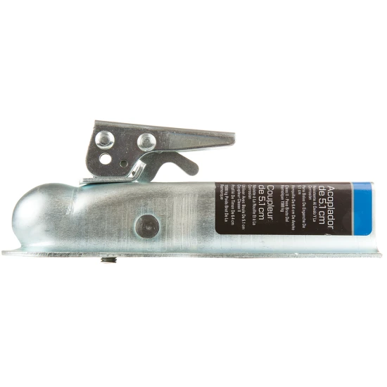 REESE Towpower steel coupler with trigger handle and adjustable lock nut