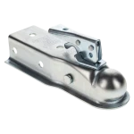 REESE Towpower steel coupler with trigger handle and adjustable lock nut