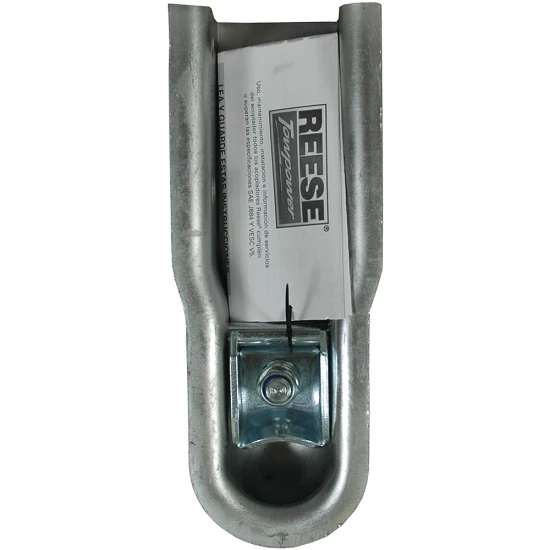 REESE Towpower steel coupler with trigger handle and adjustable lock nut