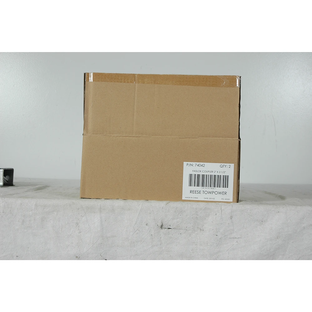 REESE Towpower steel coupler with trigger handle and adjustable lock nut
