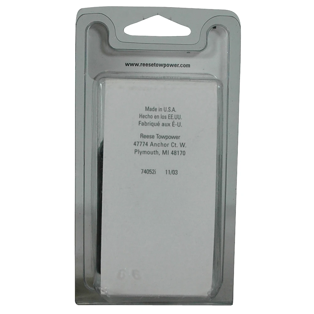 REESE Towpower Ball Cover made of durable vinyl for hitch protection