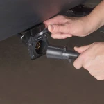 REESE Towpower 7-way connector adapter with pre-wired 4-flat and 7-round options