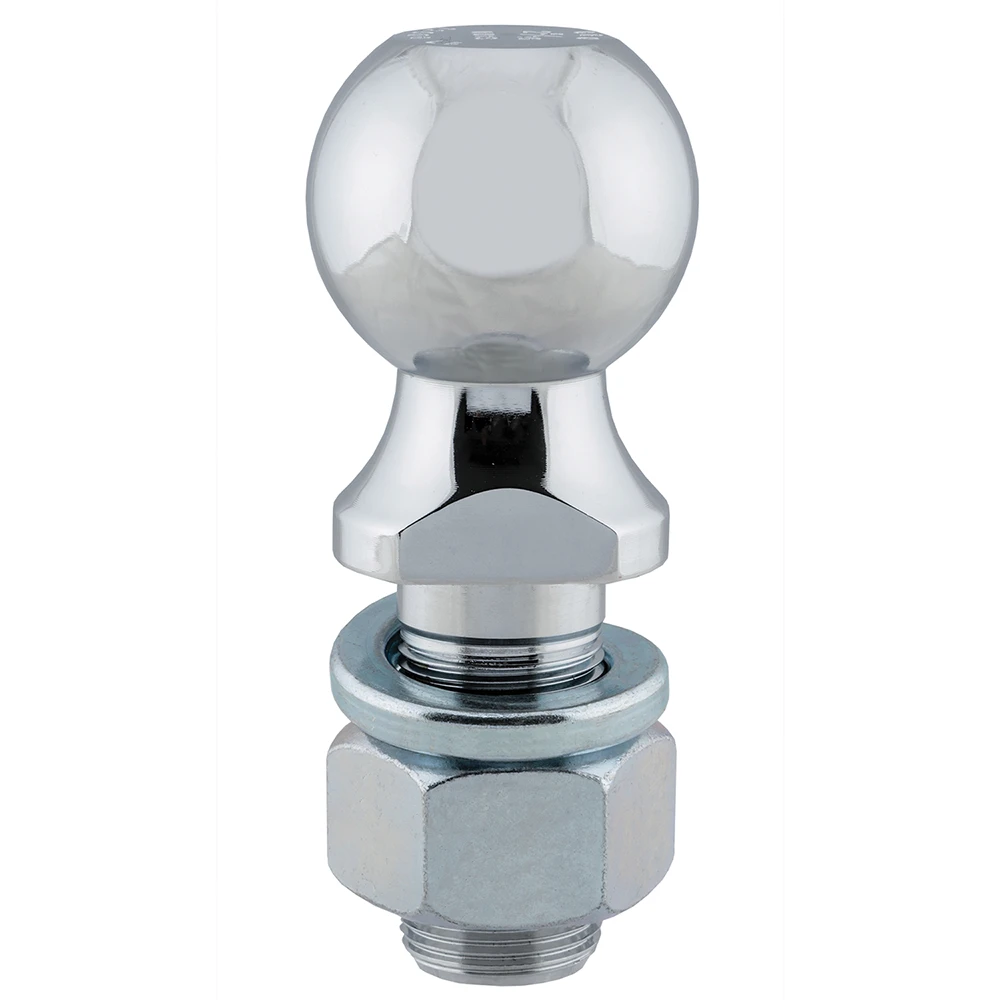 REESE Hitch Ball - 2-5/16 Inch Chrome, 12,000 lbs Capacity Secure REESE hitch ball with chrome finish, supports up to 12,000 lbs.