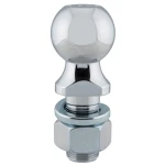 REESE Hitch Ball - 2-5/16 Inch Chrome, 12,000 lbs Capacity Secure REESE hitch ball with chrome finish, supports up to 12,000 lbs.