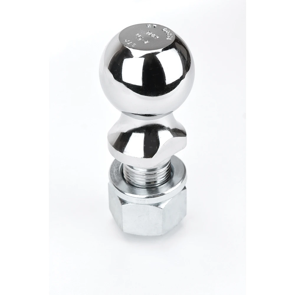 REESE Hitch Ball - 2-5/16 Inch Chrome, 12,000 lbs Capacity Secure REESE hitch ball with chrome finish, supports up to 12,000 lbs.