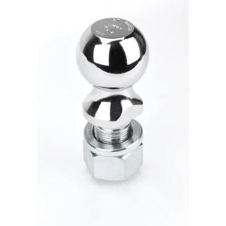 REESE Hitch Ball - 2-5/16 Inch Chrome, 12,000 lbs Capacity Secure REESE hitch ball with chrome finish, supports up to 12,000 lbs.