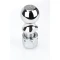 Secure REESE hitch ball with chrome finish, supports up to 12,000 lbs.