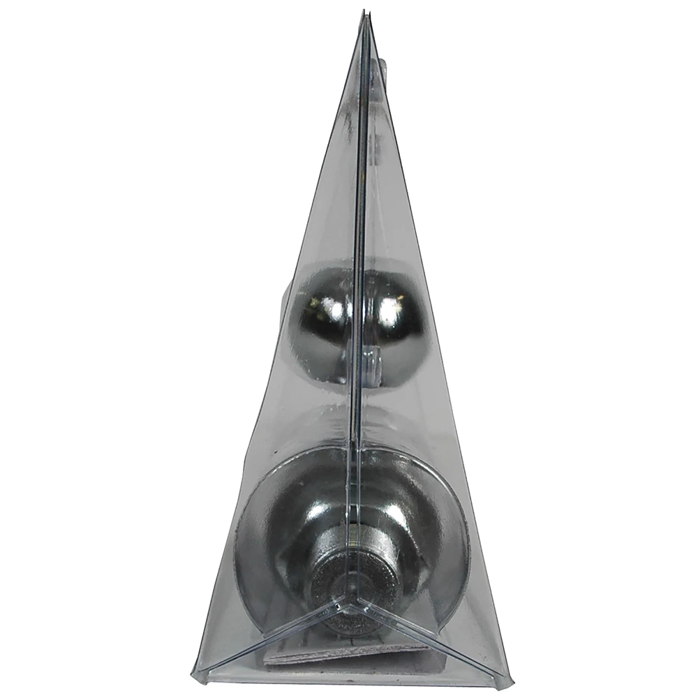 REESE Towpower interchangeable chrome hitch ball system with 1-7/8 In. and 2 In. hitch balls and 1 In. shank.