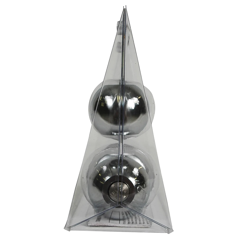 REESE Towpower interchangeable chrome hitch ball system with 1-7/8 In. and 2 In. hitch balls and 1 In. shank.