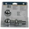 REESE Towpower interchangeable chrome hitch ball system with 1-7/8 In. and 2 In. hitch balls and 1 In. shank.