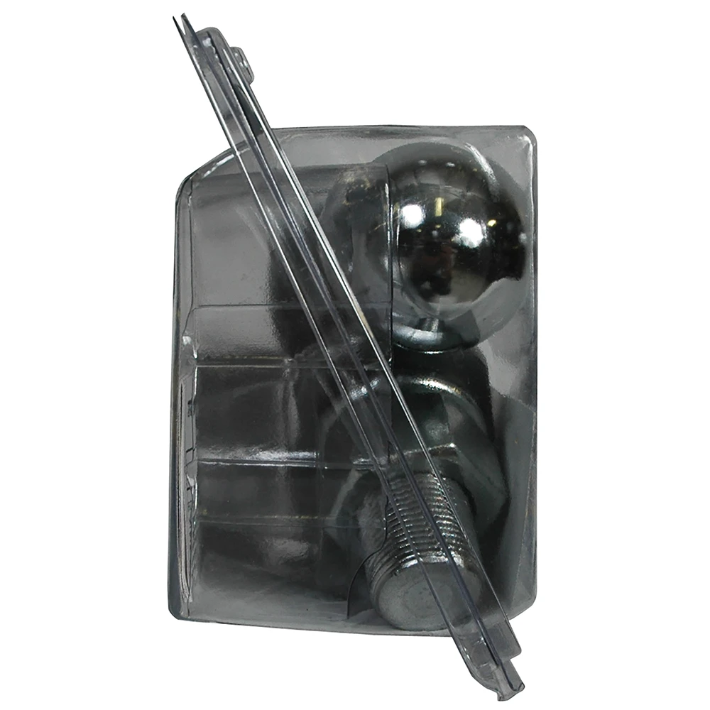 REESE chrome hitch ball system with three interchangeable sizes