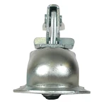 REESE Towpower trailer coupler with zinc finish, 1-7/8 inch ball size fitted on a 2-inch channel, ensures secure attachment.