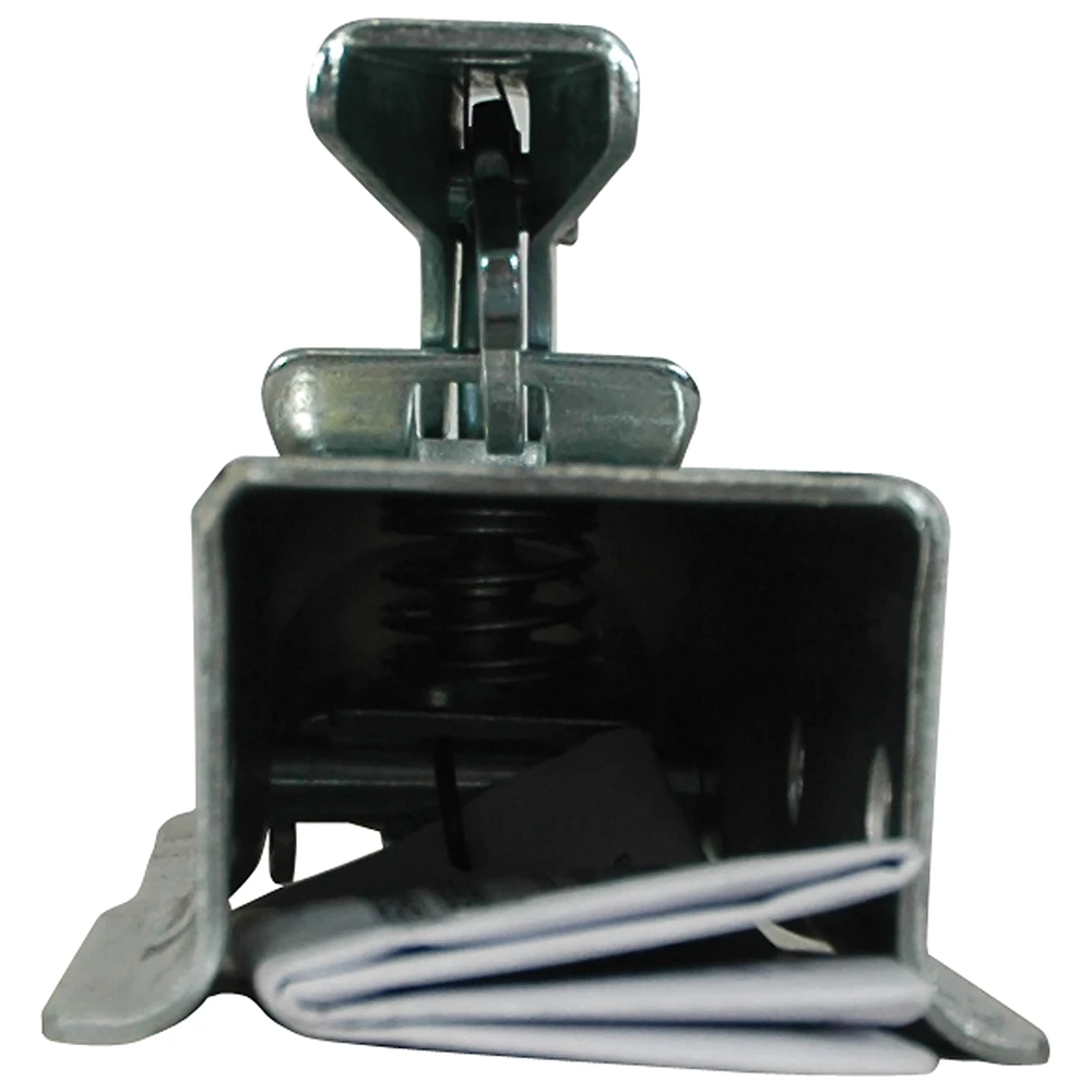 REESE Towpower trailer coupler with zinc finish, 1-7/8 inch ball size fitted on a 2-inch channel, ensures secure attachment.