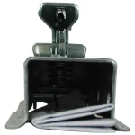 REESE Towpower trailer coupler with zinc finish, 1-7/8 inch ball size fitted on a 2-inch channel, ensures secure attachment.