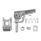 REESE Towpower coupler repair kit with handle and zinc finish for Class I trailers