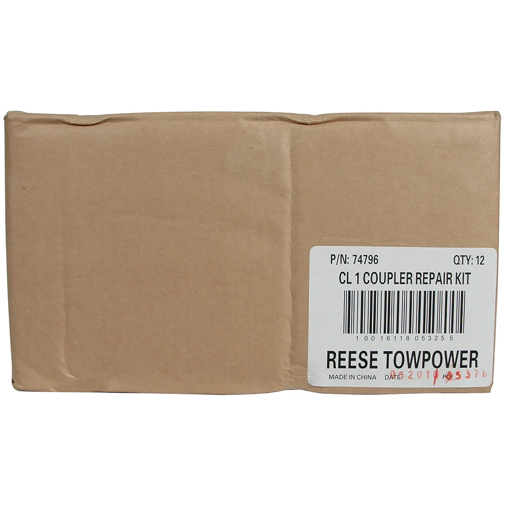 REESE Towpower coupler repair kit with handle and zinc finish for Class I trailers