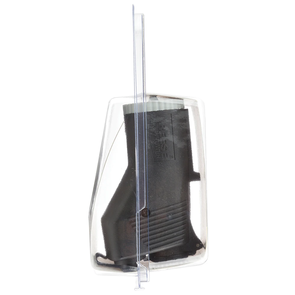 REESE Towpower towing adapter converting 7-way blade to 4 or 5-flat, featuring LED tester and 12V outlet
