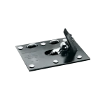 REESE fold-down gooseneck hitch, allows unrestricted truck bed use, ideal for gooseneck trailers, with chrome ball and safety features