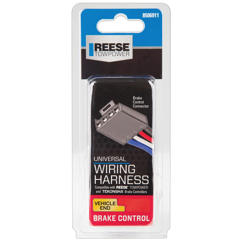 Universal harness compatible with REESE Towpower and Tekonsha brake controllers
