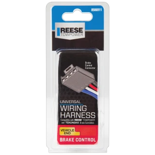 Universal harness compatible with REESE Towpower and Tekonsha brake controllers