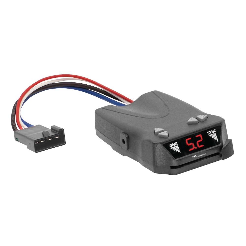 Tekonsha Brakeman IV digital brake control with display and adjustment controls