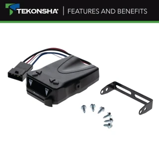 Tekonsha Brakeman IV digital brake control with display and adjustment controls