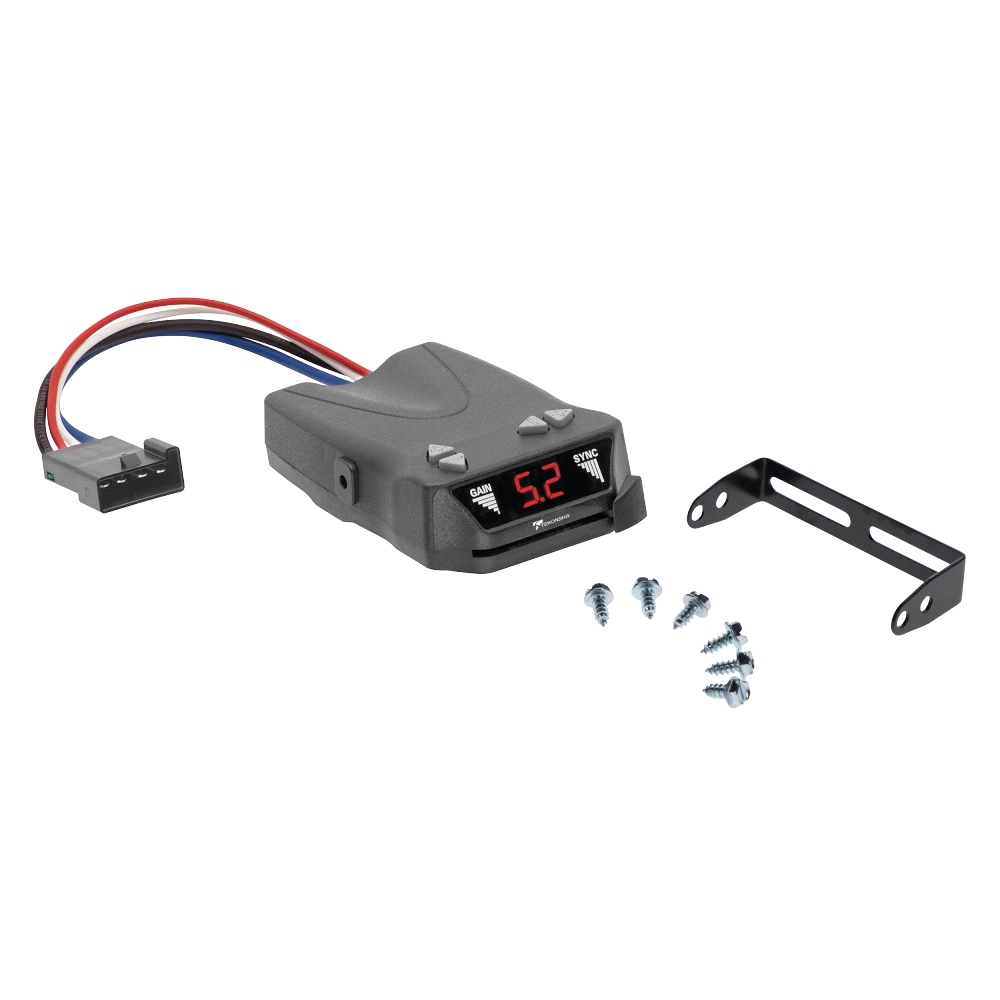 Tekonsha Brakeman IV digital brake control with display and adjustment controls