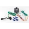 REESE Towpower tail light converter, universal fit, with 4-Flat connector and dust cover