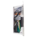 REESE Towpower Tail Light Converter with 4-Flat Connector REESE Towpower tail light converter, universal fit, with 4-Flat connector and dust cover
