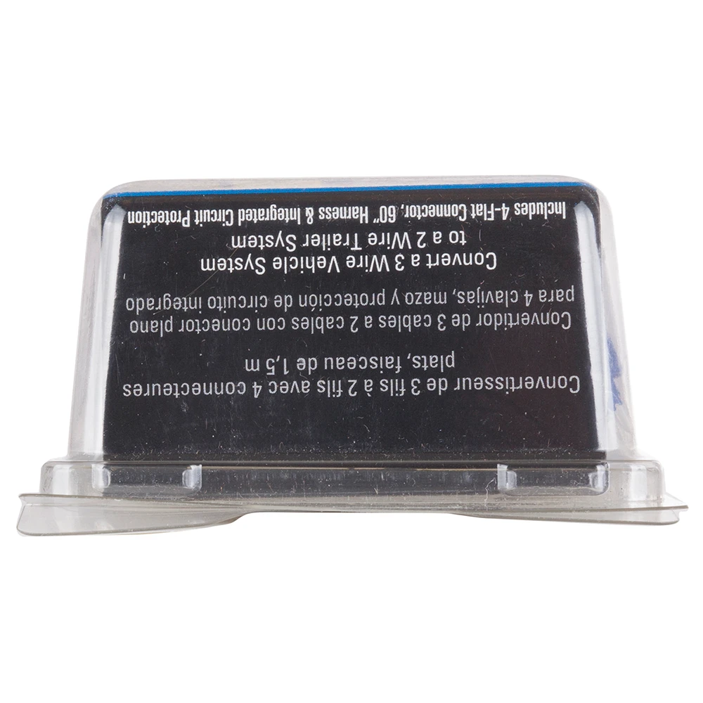 REESE Towpower Tail Light Converter with 4-Flat Connector REESE Towpower tail light converter, universal fit, with 4-Flat connector and dust cover