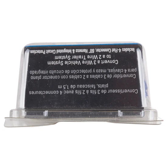 REESE Towpower Tail Light Converter with 4-Flat Connector REESE Towpower tail light converter, universal fit, with 4-Flat connector and dust cover
