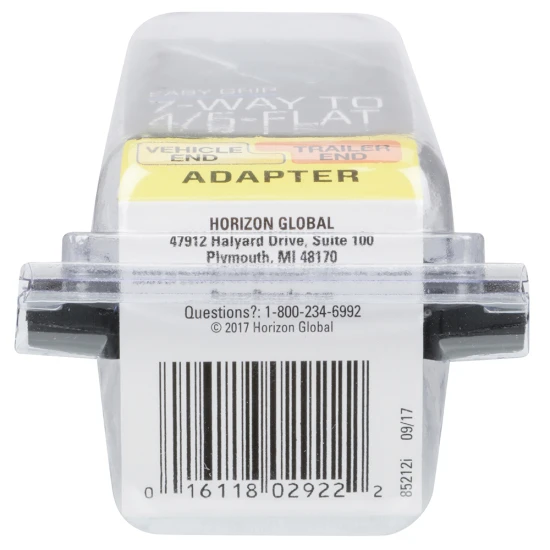 REESE Towpower adapter for connecting 4 or 5-way flat trailer plugs to 7-way receptacles