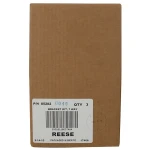 REESE Towpower mounting bracket kit for 7-way connector, includes screws and durable construction.