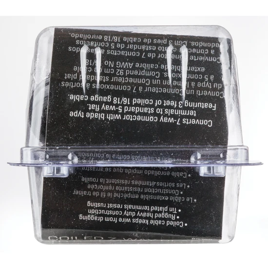 REESE Towpower electrical adapter with coiled cable for 7-way to 5-way conversion