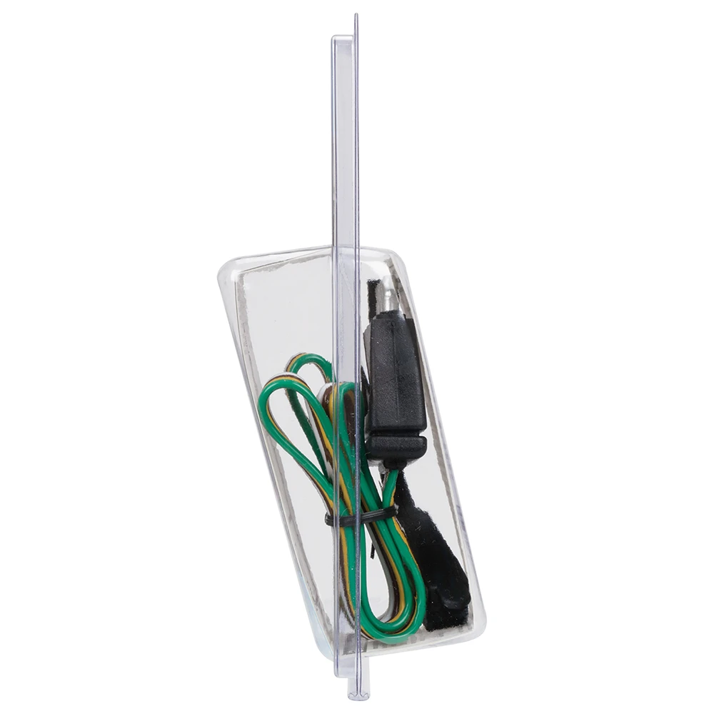 REESE Towpower 4-Flat trailer connector with built-in LED tester for towing trailers.