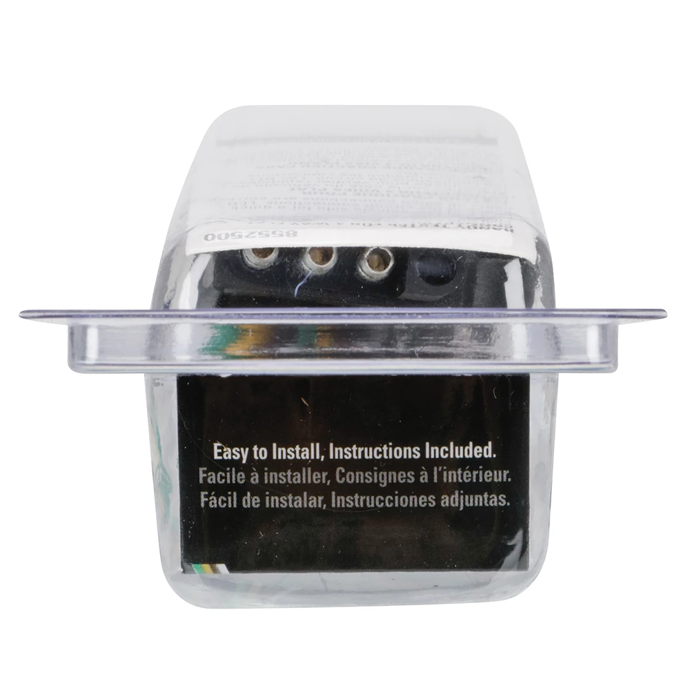 REESE Towpower 4-Flat trailer connector with built-in LED tester for towing trailers.