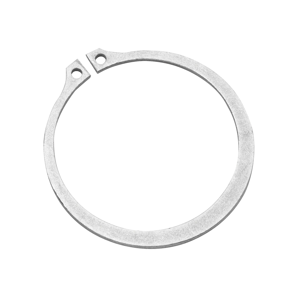 Genuine BULLDOG™ snap ring designed for round tube trailer jacks