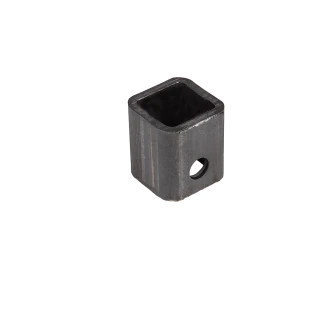Male pipe mount for attaching swivel jack to trailer's square female pipe