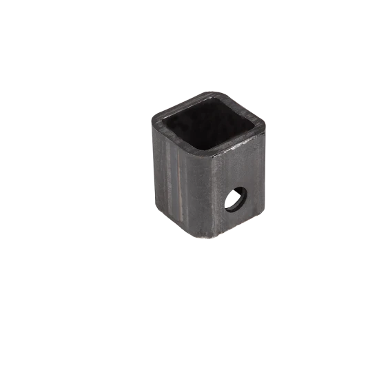 Male pipe mount for attaching swivel jack to trailer's square female pipe