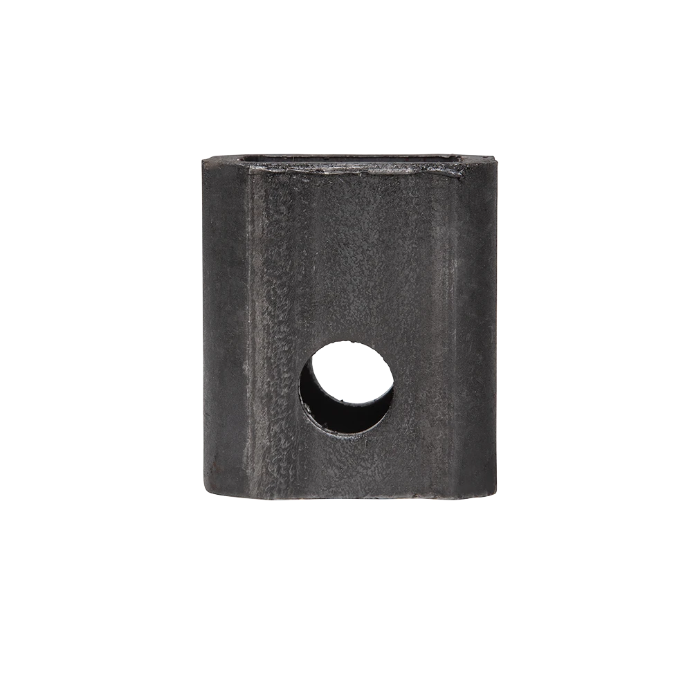 Male pipe mount for attaching swivel jack to trailer's square female pipe