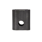 Male pipe mount for attaching swivel jack to trailer's square female pipe
