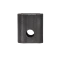Male pipe mount for attaching swivel jack to trailer's square female pipe