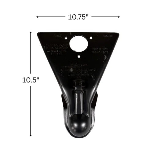 RAM A-Frame Trailer Coupler 2-5/16 Inch Ball 14,000 lb Black CA-5400-B