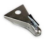 RAM A-Frame trailer coupler 2 inch ball 5000 lb zinc CA-5100-Z